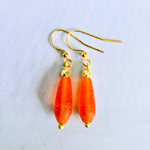 Load image into Gallery viewer, Beach Glass Earrings -10 colors available